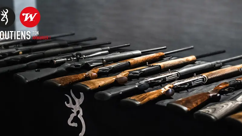 « Soutiens ton armurier ! » avec Browning et Winchester
