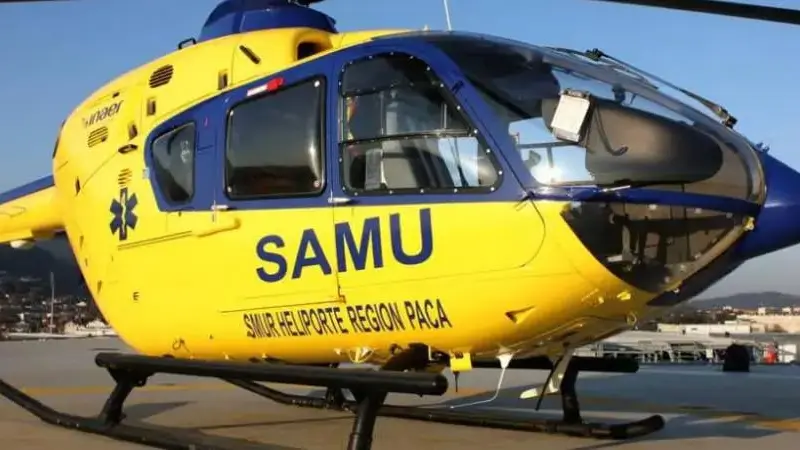 Un chasseur héliporté après avoir été chargé par un sanglier