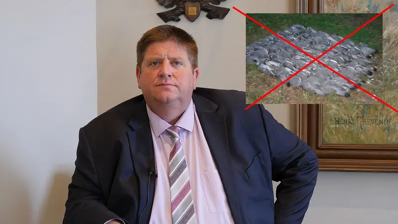 Willy Schraen demande aux chasseurs d’arrêter de publier des photos avec de « gros tableaux » sur les réseaux