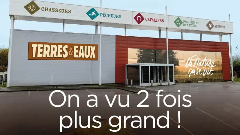 Le nouveau magasin terres et eaux de PAU
