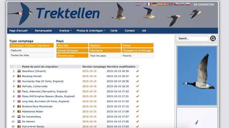 Suivez la migration en Europe en direct !