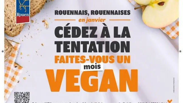 Rouen va imposer un repas Végan dans ses cantines
