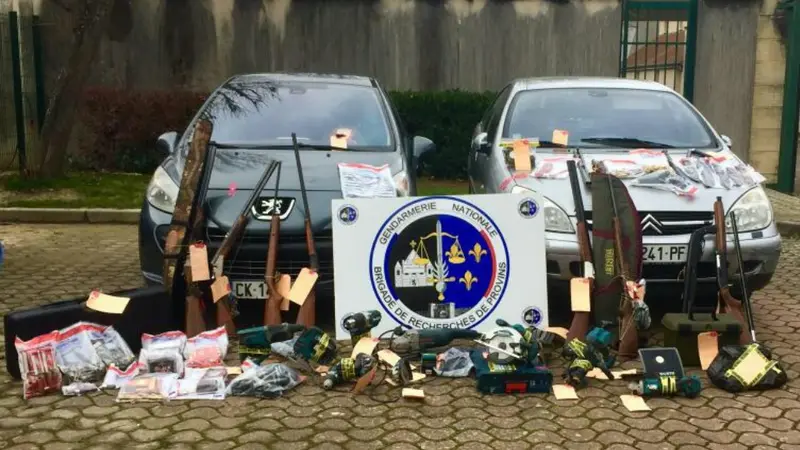 Seine-et-Marne : des voleurs d’armes de chasse à la roulotte arrêtés