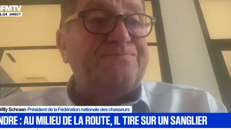 Affaire du sanglier tiré entre les voitures : « Moi, je tire mon chapeau à ce monsieur », s’est exprimé Willy Schraen