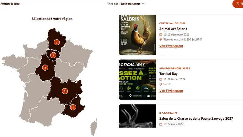 Nouvelle version de Chasse Passion : découvrez l’agenda de la chasse