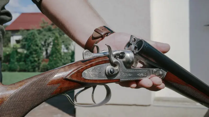 fusil de chasse à chiens