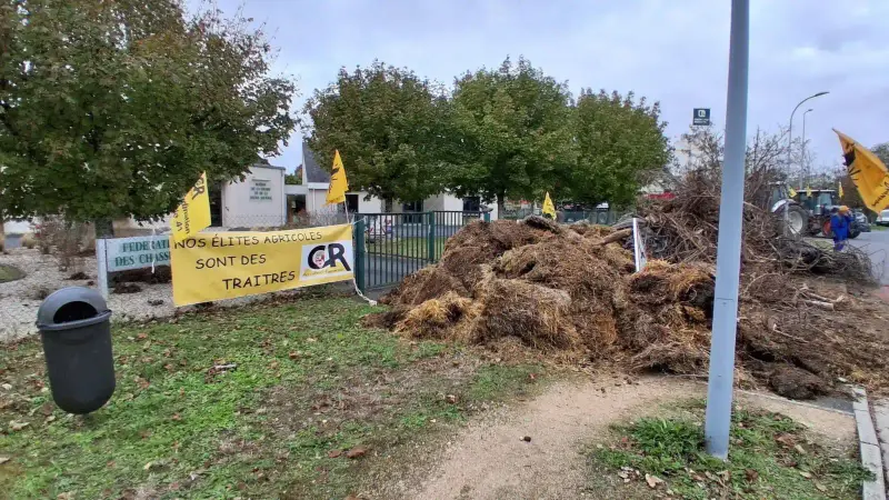manif agriculteurs fdc loir-et-cher