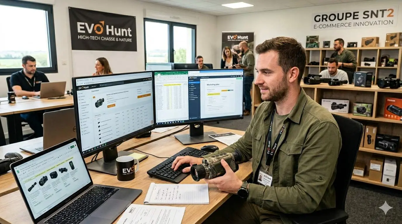 EVO Hunt recrute un chef de produits High-Tech et Chasse en CDI près de Rouen