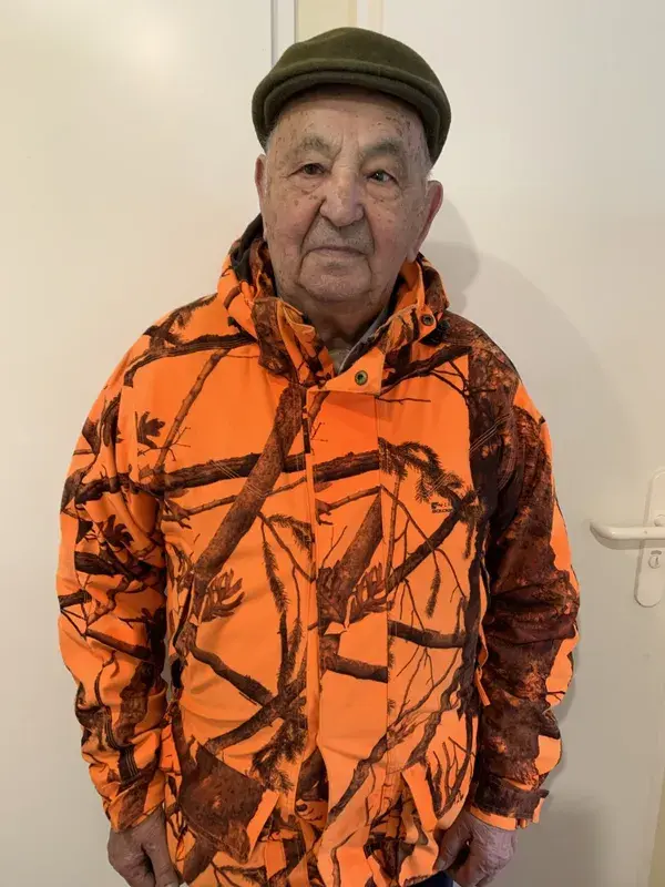 Gaston 98 ans plus chasseur que jamais