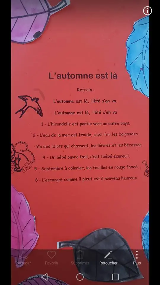 « Y’a des idiots qui chassent » poème appris en classe de CE2