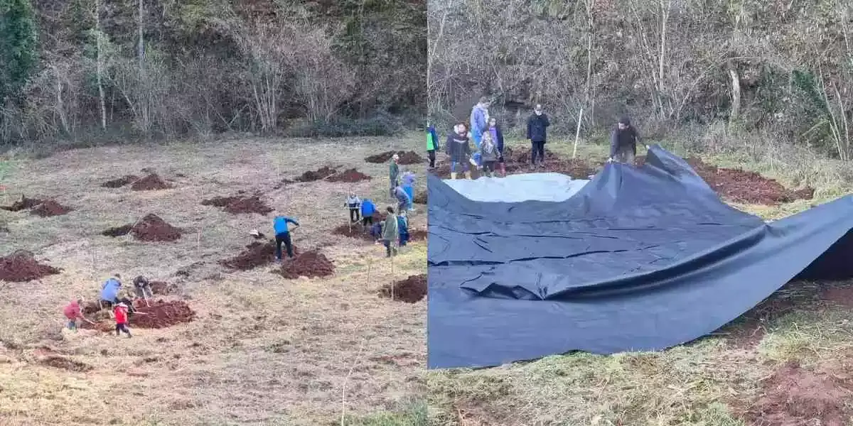 création d'un écolieu a Sébrazac