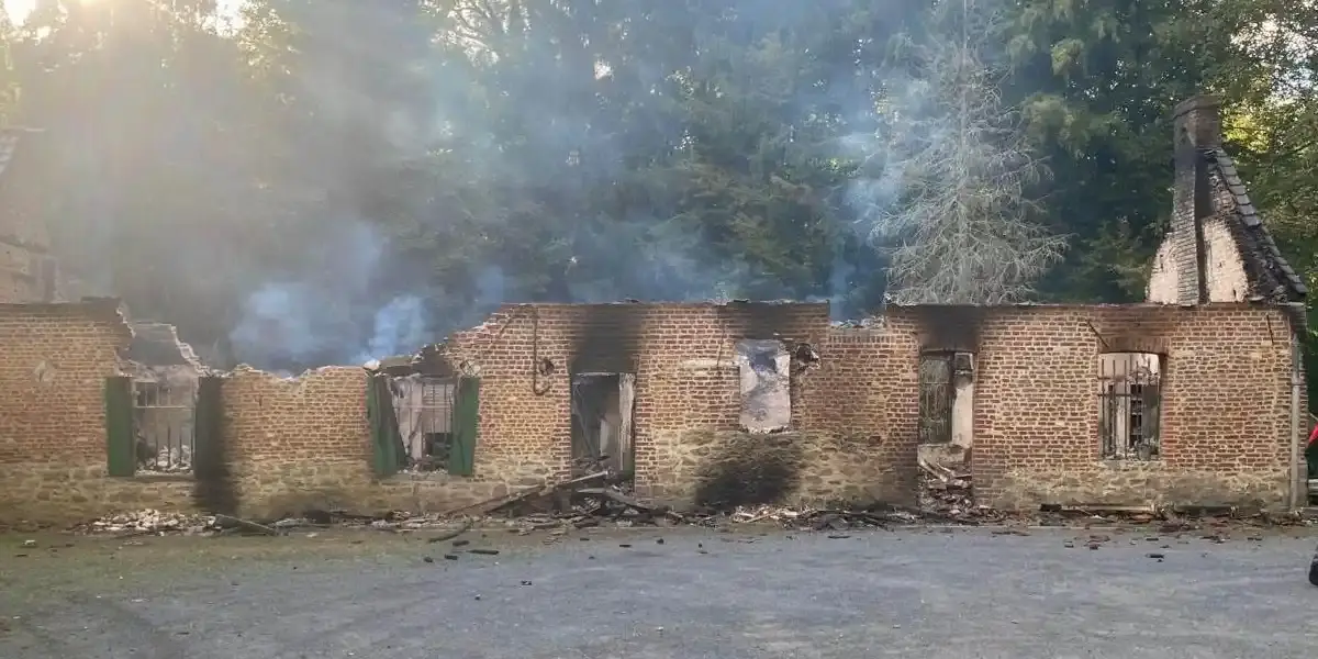 incendie rendez vous de chasse nord