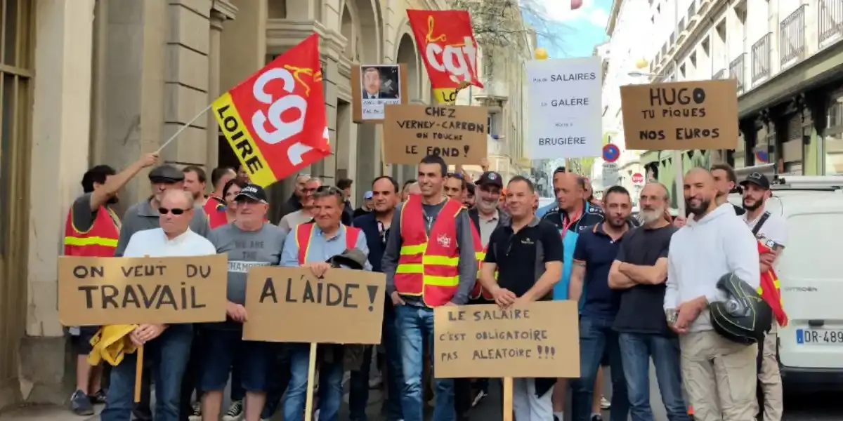 manif verney carron