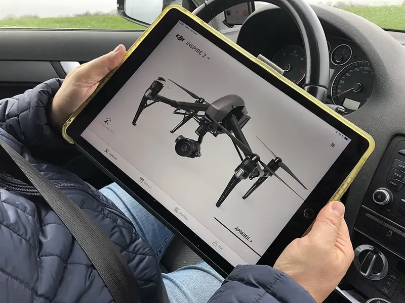 La société héritage drone spécialisé dans la chasse