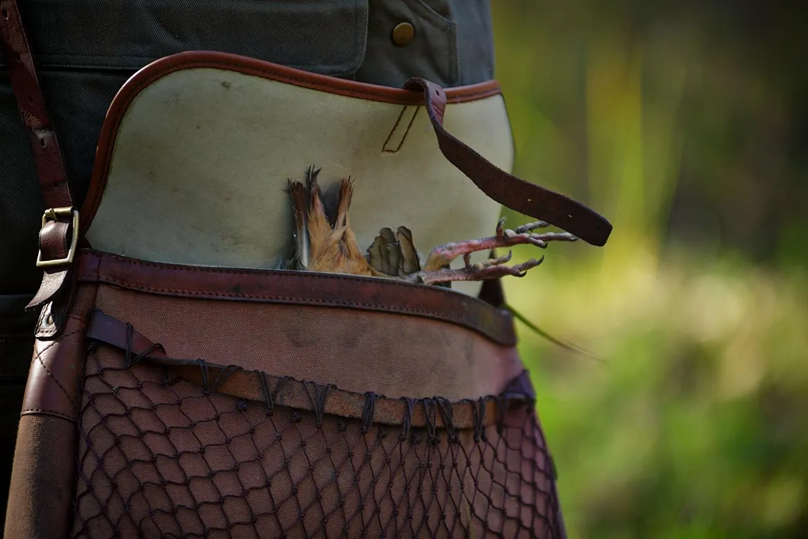 La gibecière, un accessoire qui retrouve sa place à la chasse