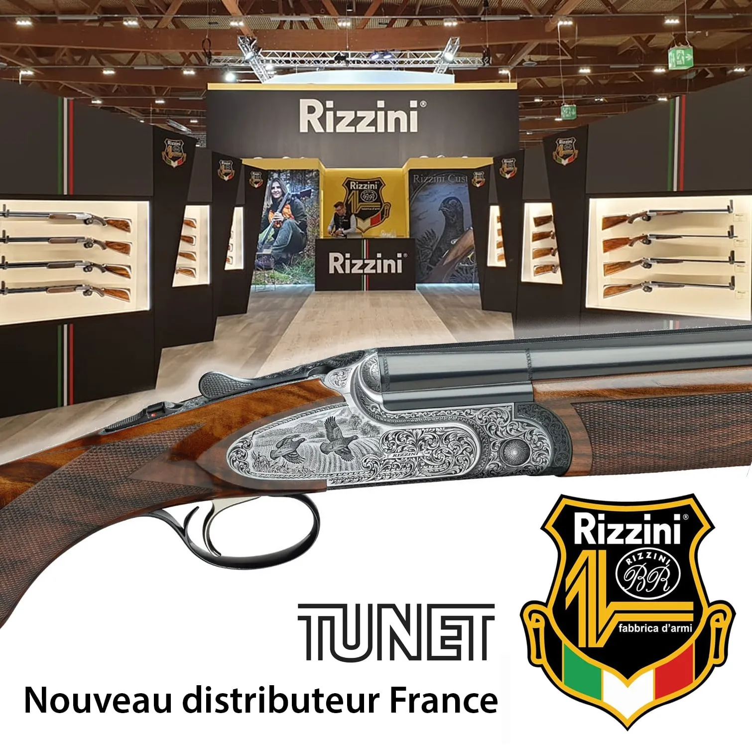 Tunet nouveau distributeur Rizzini en France