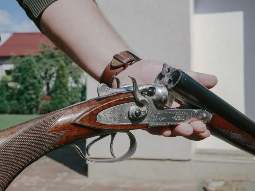 fusil de chasse à chiens