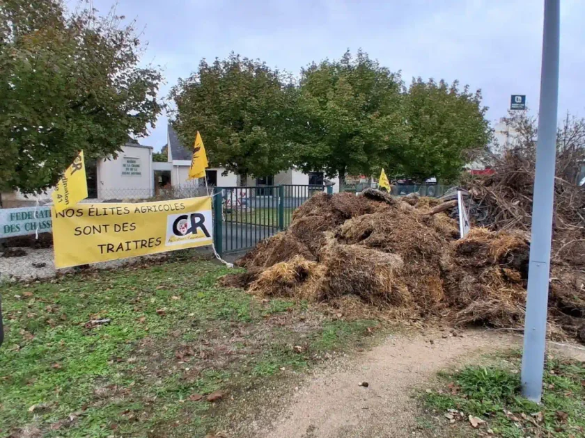 manif agriculteurs fdc loir-et-cher