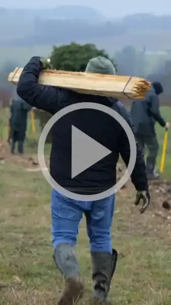 Miniature : [Vidéo] Dordogne : l’opération « Plantons des haies avec les chasseurs » en images