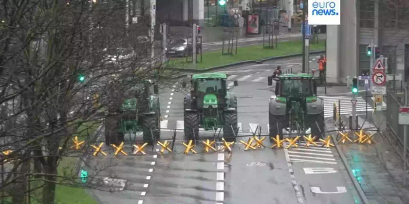 les tracteurs encore présents dans Bruxelles