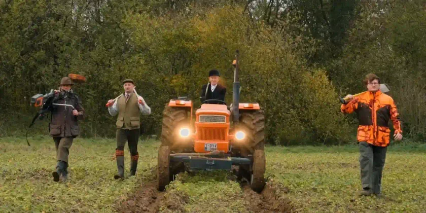 spot de pub des chasseurs Belges