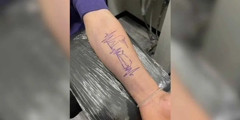 tatouage chasse aux sangliers
