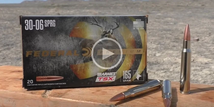 [Vidéo] Test des munitions calibre 30-06 avec et sans plomb