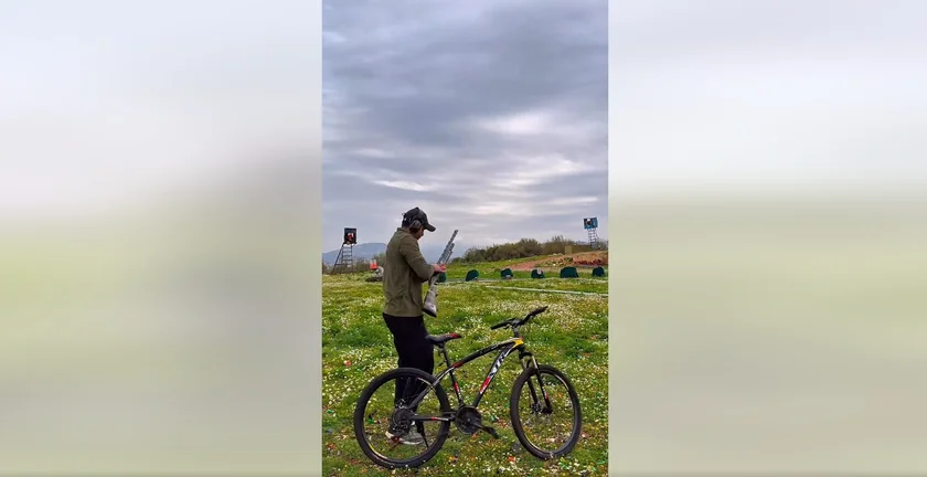 [Vidéo] Un semi-auto, un vélo, voici ce que l’on peut faire avec !