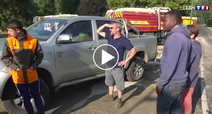 [Vidéo] Reportage : Les chasseurs aux côtés des pompiers