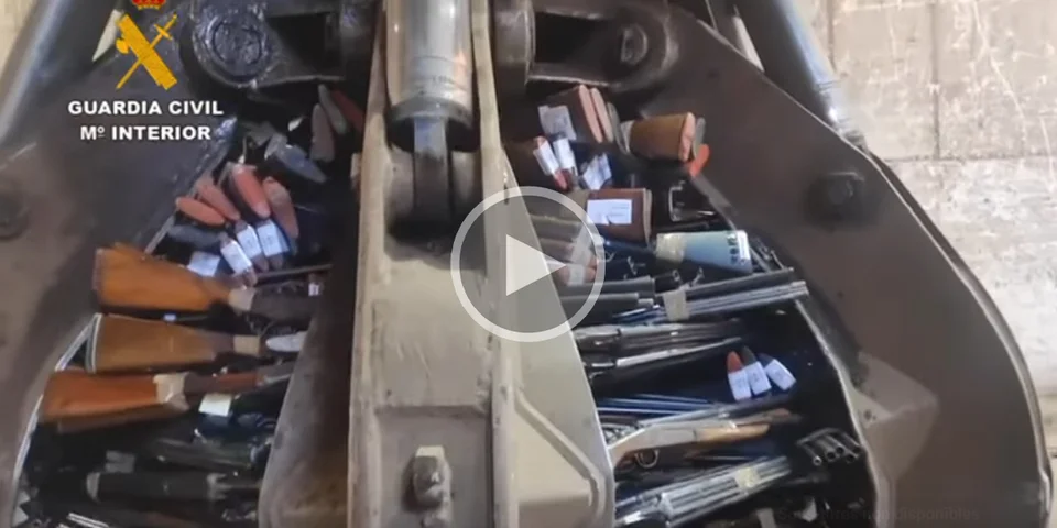 [Vidéo] Destruction de 1275 armes dans une usine