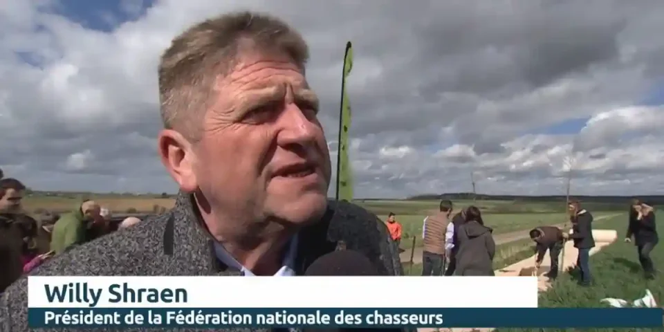 Willy Schraen dans les Vosges