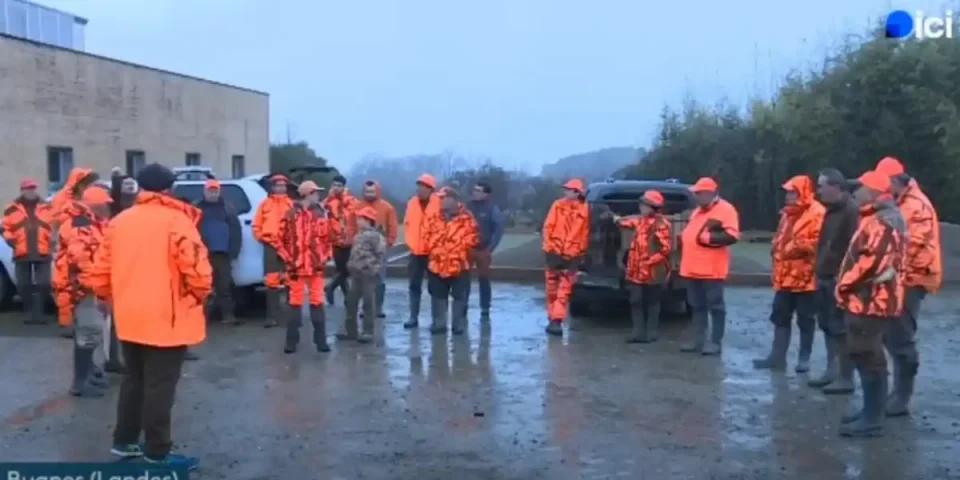 chasseurs des landes au journal