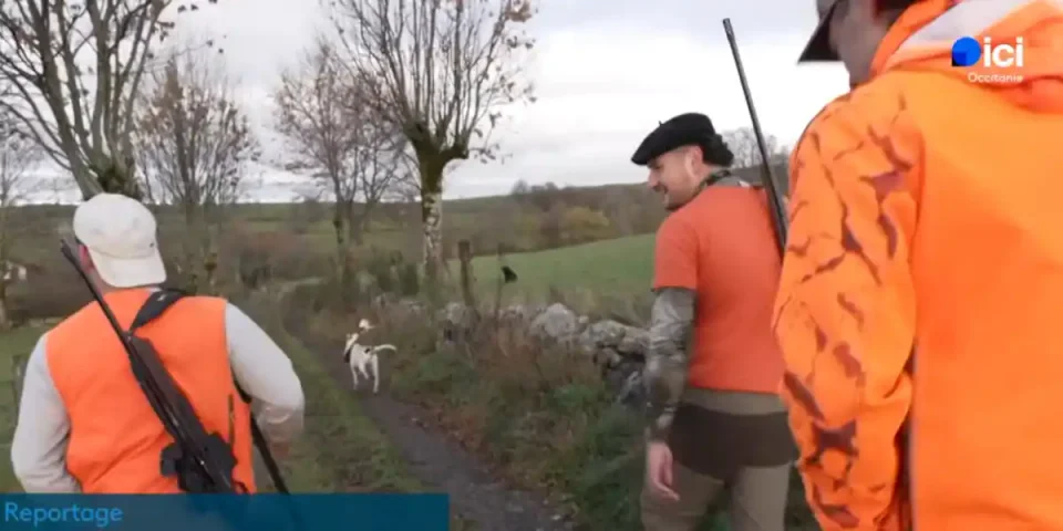 jeunes chasseurs en aveyron