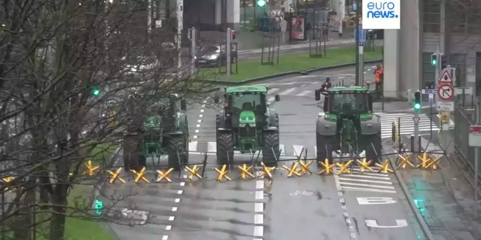 les tracteurs encore présents dans Bruxelles