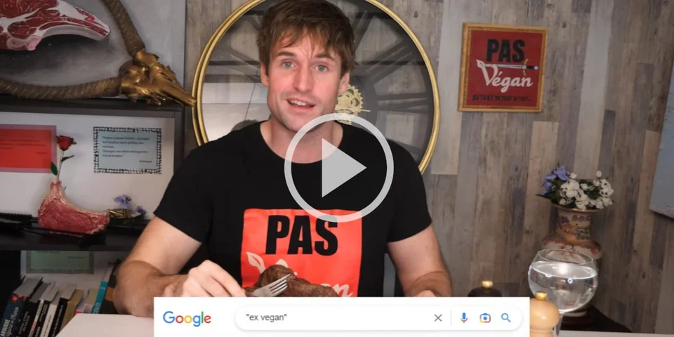 [Vidéo] « Pas végan » revient sur son expérience puisqu’il a été lui même végan