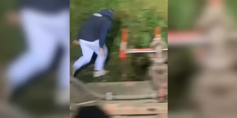 saut sur une poule