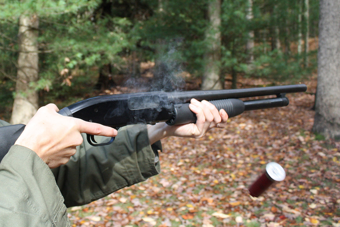 Fusil de chasse dit « à pompe »