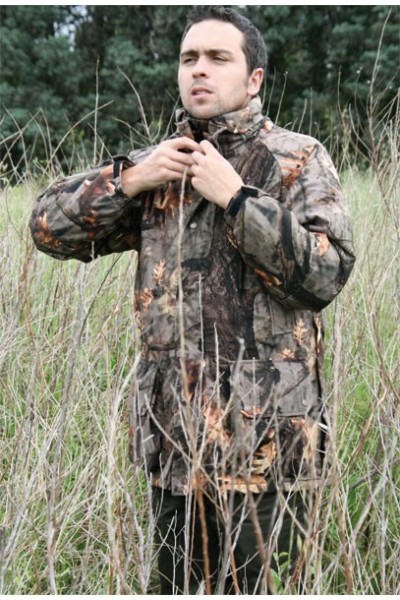 Marc Labrot avec une veste Somlys Big Game 3 en 1 !