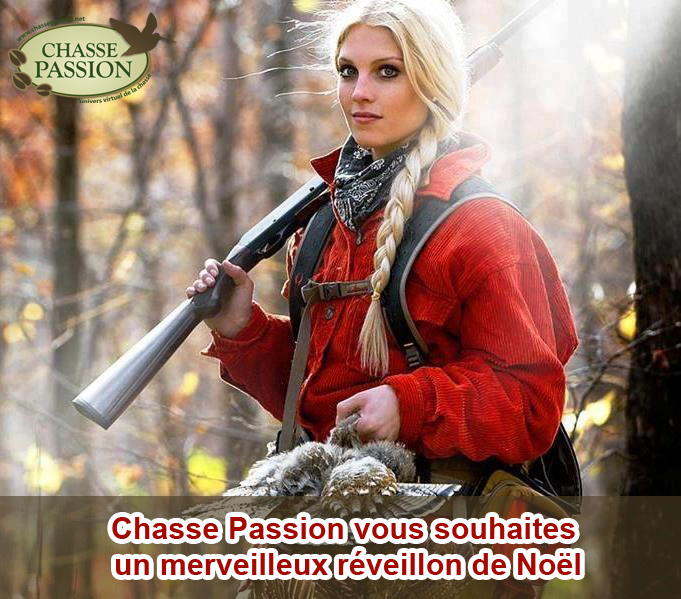 Chasse Passion vous souhaites un joyeux Noël