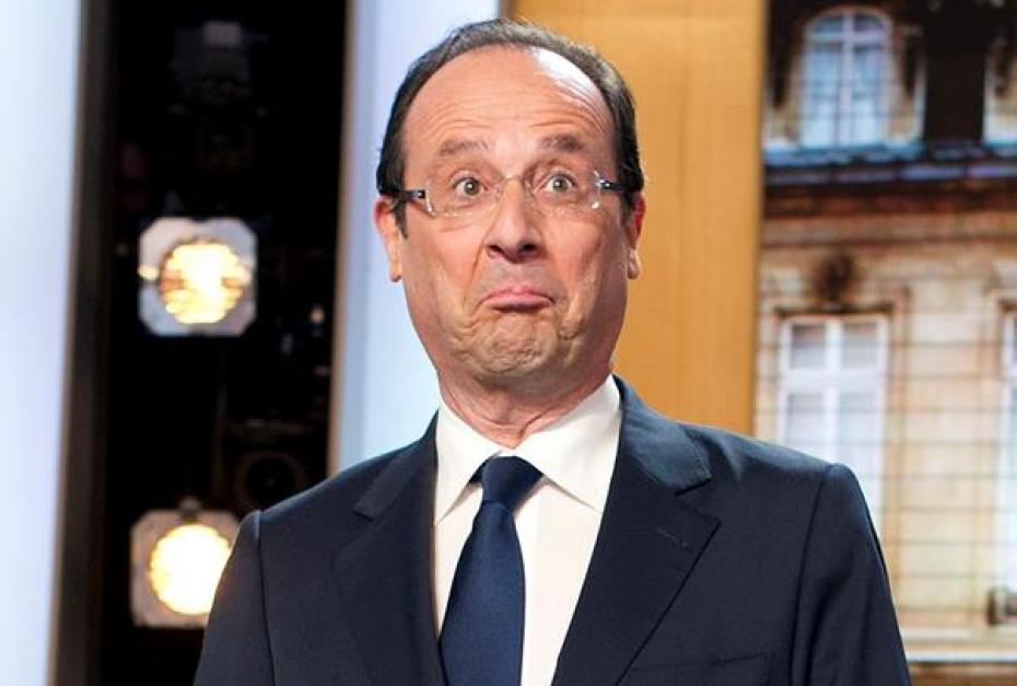 Le président de la FNC, Willy Schraen, reçu par François Hollande.