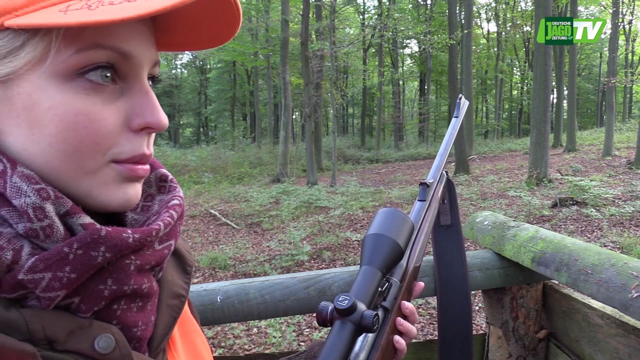 Vidéo : découvrez Sandra, une très belle chasseresse Allemande