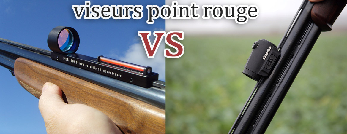 Point rouge pour arme lisse : Match Aimpoint Micro S-1 VS PX –S2000 Easy Hit