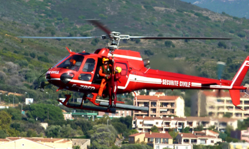 Un chasseur évacué par hélicoptère après une chute dans un ravin