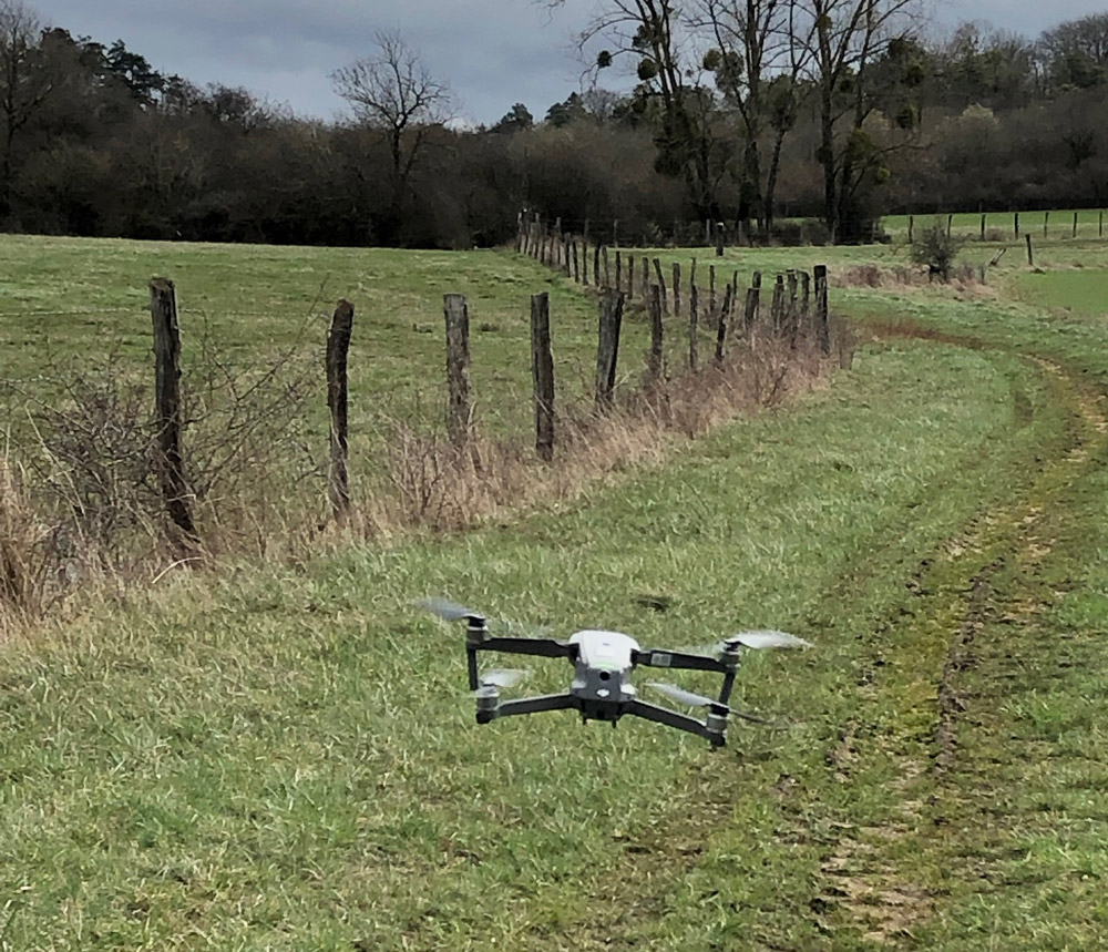 L'utilisation de drone à la chasse permet de nombreuses applications 