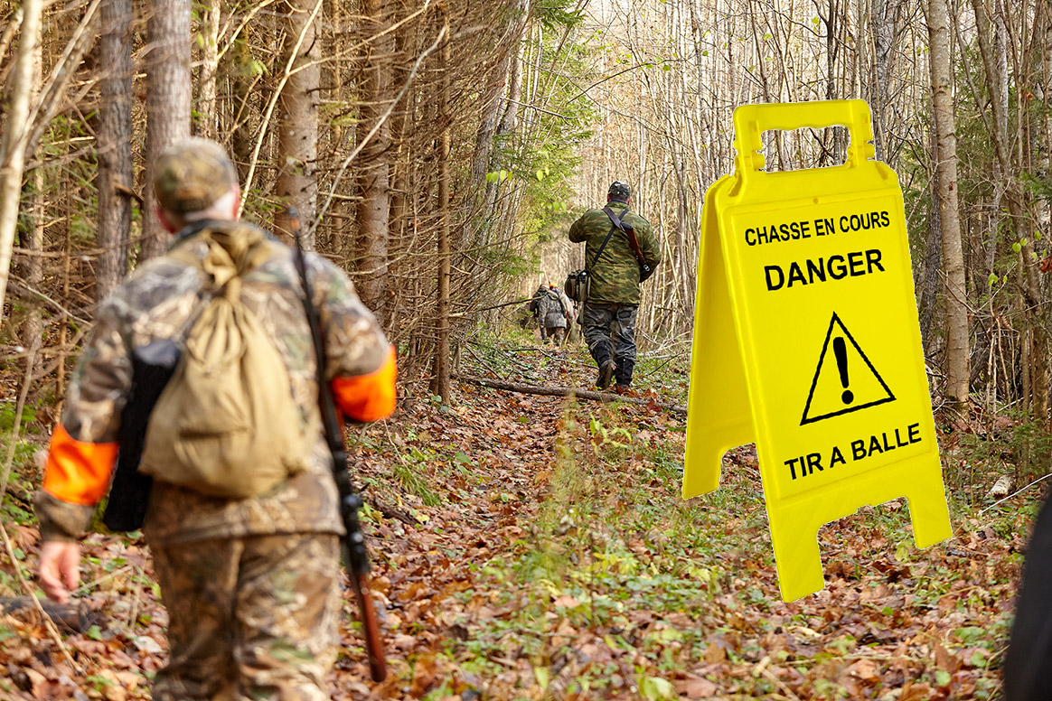 Panneau « danger tir à balle », bonne ou mauvaise idée ?