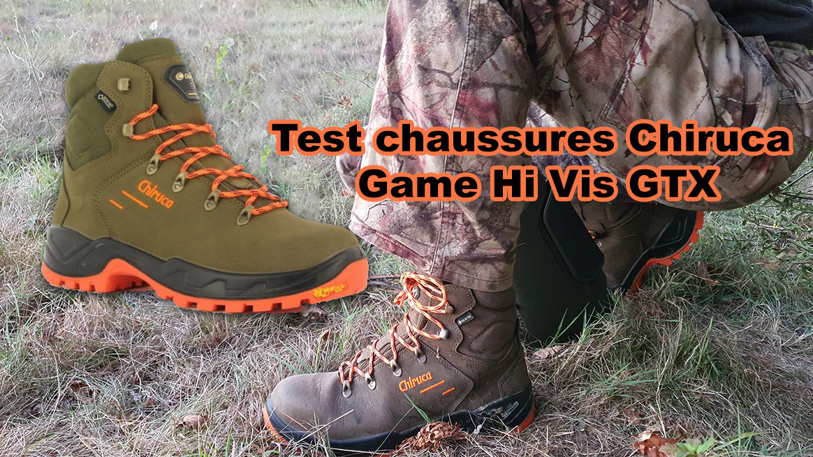 Test chaussures Chiruca Game HI-VIS GTX