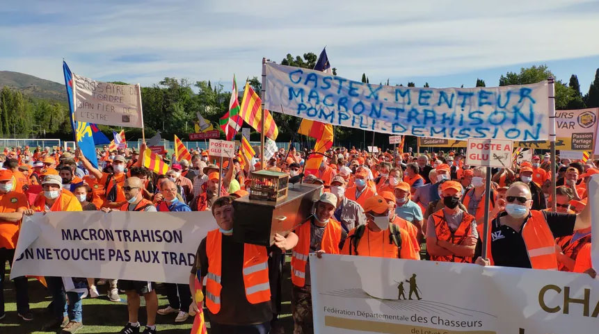 [Sondage] Êtes-vous pour ou contre une grande manifestation des chasseurs à Paris en mars prochain?