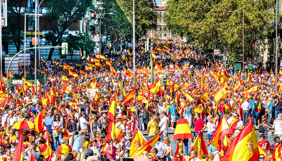 Plus de 50.000 personnes ont manifesté dans les rues de Valence pour défendre la chasse