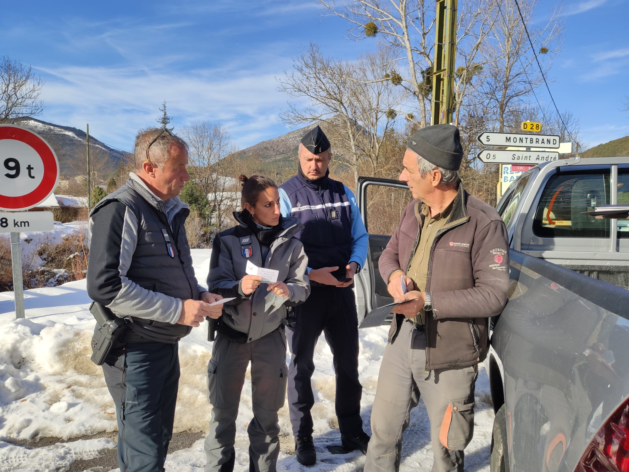 Hautes-Alpes : La Gendarmerie félicite le sérieux des chasseurs