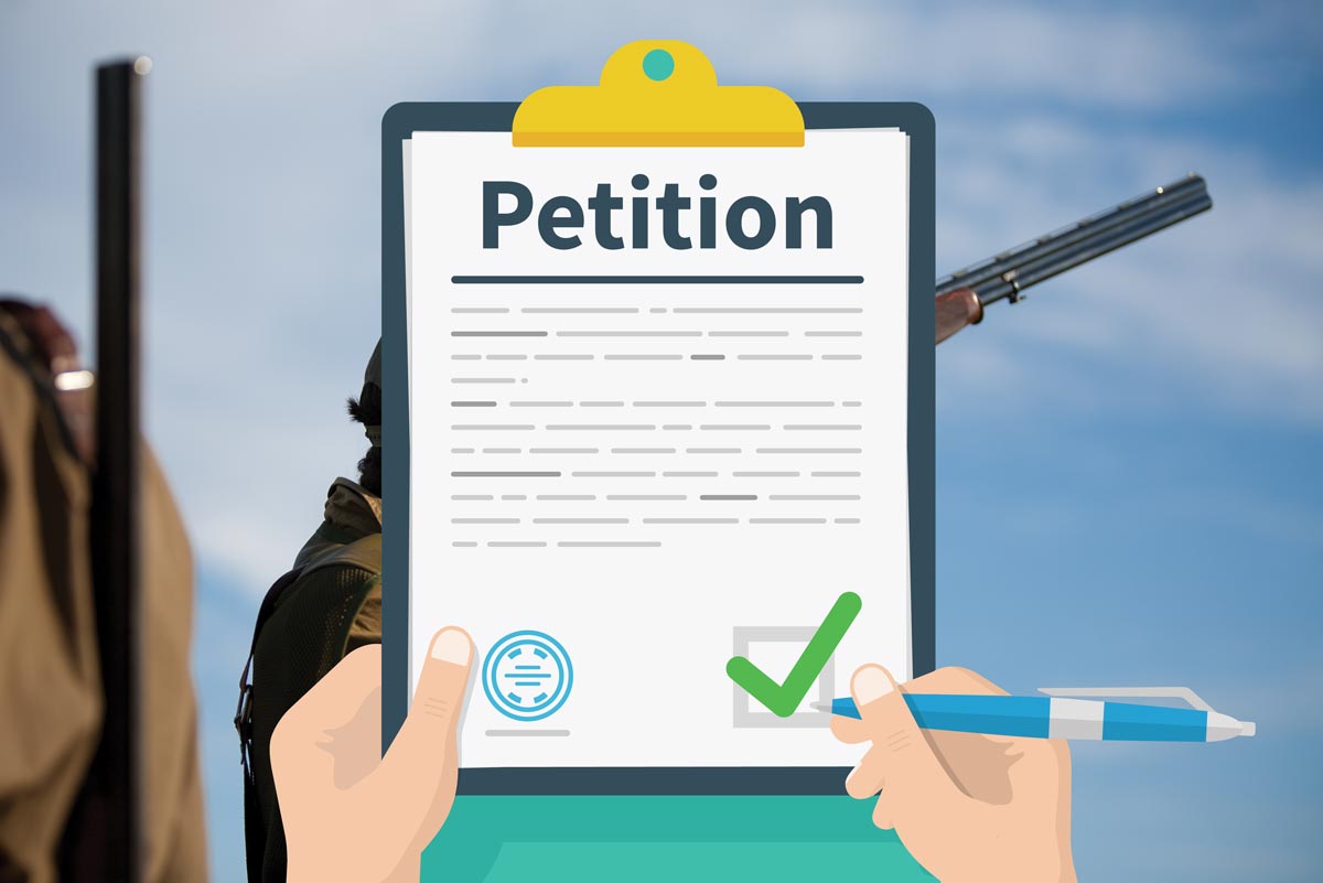 La FNC renouvelle son appel à signer la pétition de Willy Schraen sur le site du Sénat